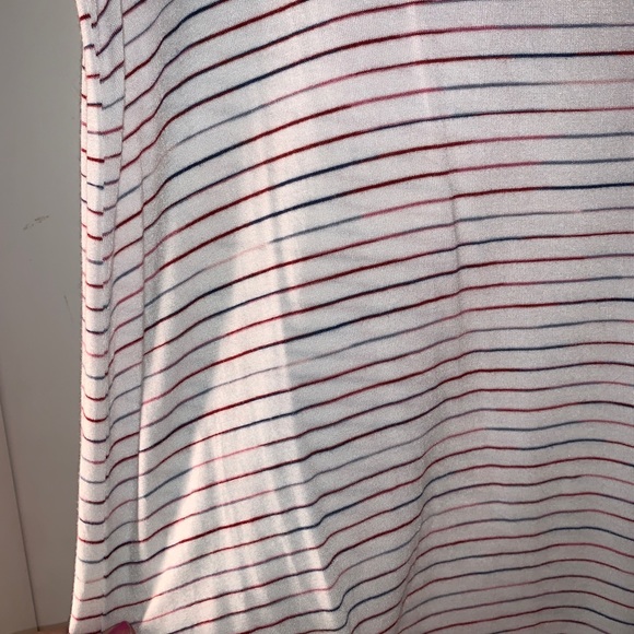 AE Soft and Sexy White Top with Stripes - Picture 4 of 5